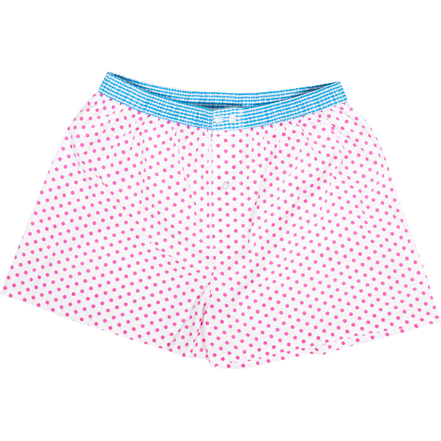 pink white & electric blue